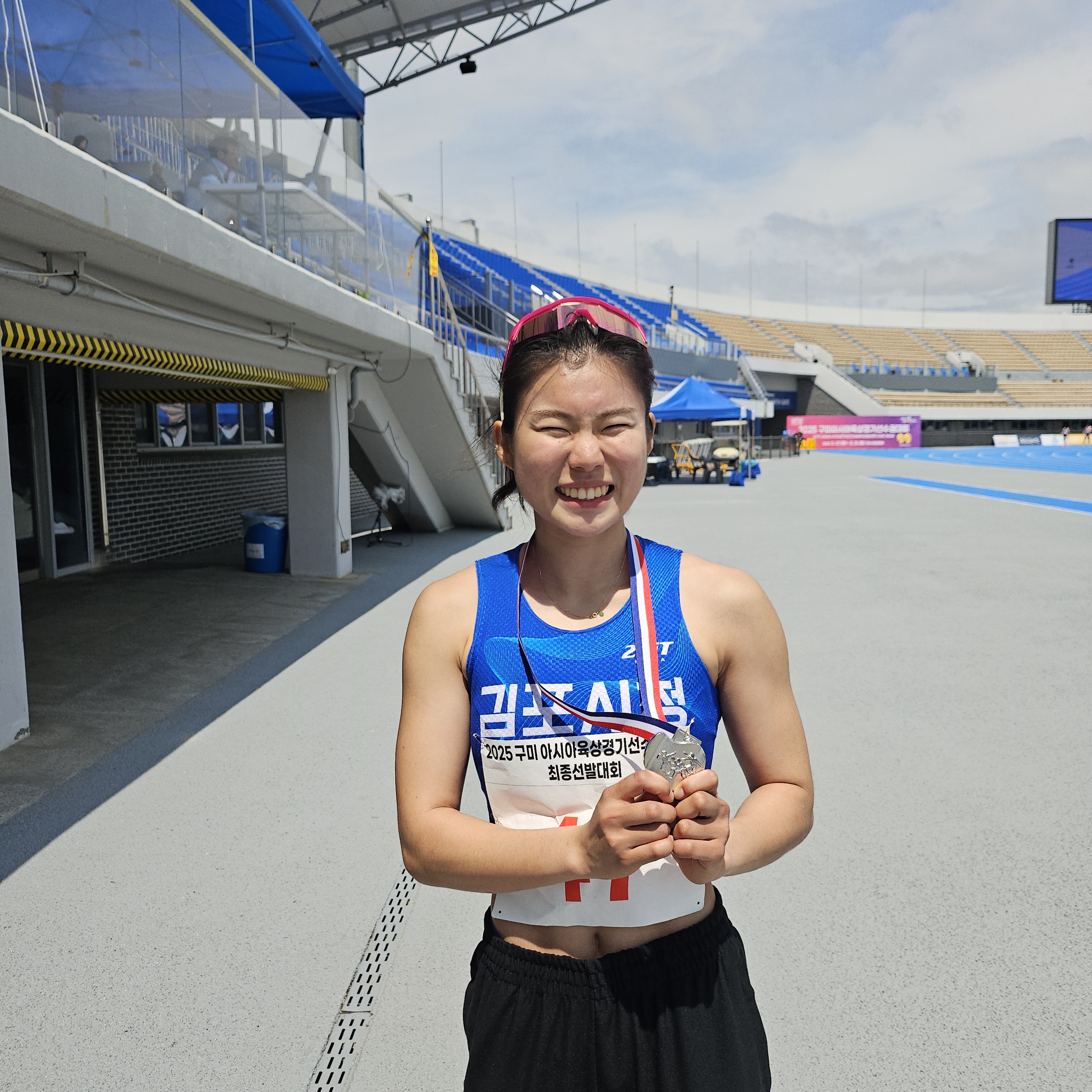 김포시청 육상팀 김초은, 2025년 구미아시아육상경기대회 국가대표 선발 이미지